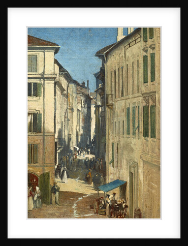 A Street in Rome by Sir William Fettes Douglas